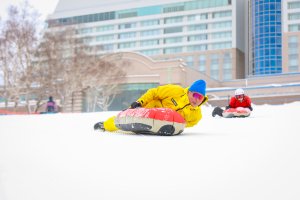 エアーボード体験